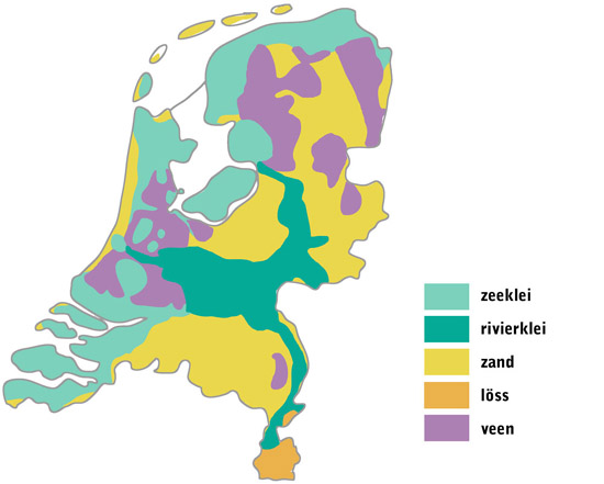 Bodemkaart Nederland